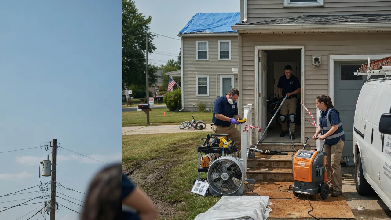 Water Damage Repair in Newbury, OH near me